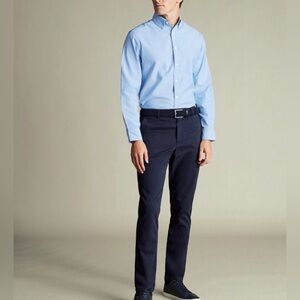 Charles Tyrwhitt Navy Trousers